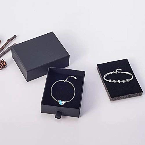 Blisfille Pulsera Tobillera Mujer Plata de Ley Pulseras para Cumpleaños Pulsera Cadena Rey Regalo para Jovenes Chicas Pulseras para Vender Regalo para Amiga