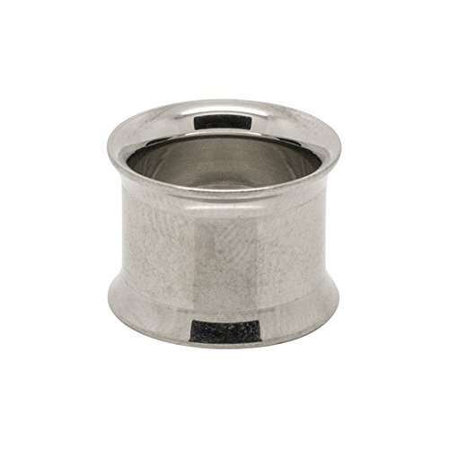 Blue Banana Body Piercing Dilatación Túnel Acero Quirúrgico Double Flared (Plateado) - 10mm (Calibre/Grosor)