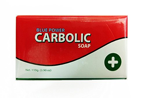 Blue Power Jabón Carbólico 110 g (3.90 oz) – Paquete de 3