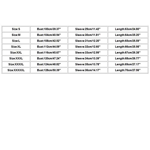 Blusas Mujer Verano 2019 Camisetas Mujer Manga Corta Tallas Grandes Ropa de Mujer Camisas Manga Ajustable Blusas con Cremallera Tops Suelto S - XXXXXL POLP