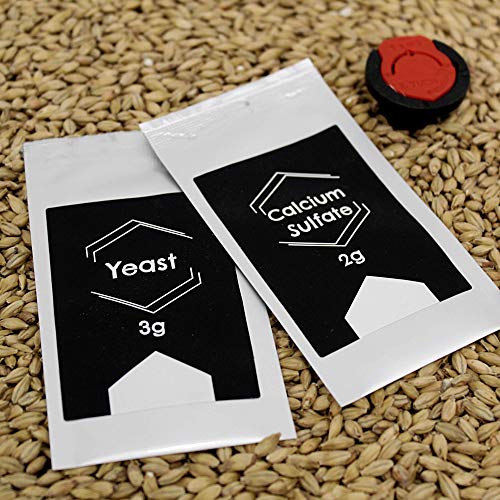 BNKR BEER Brew&Share | Kit para Hacer Cerveza Red Ale | Tu Cerveza en 2 semanas. Elaboración con maltas. Fermentación en Barril.