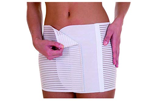 Bodyperfect Vendaje Abdominal Hombre Mujer Post operatorio posparto cesárea Altura H 27 Cierre de Velcro Ajustable (2°)