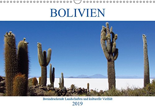 Bolivien - Beeindruckende Landschaften und kulturelle Vielfalt (Wandkalender 2019 DIN A3 quer): Bolivien ist ein Land der Superlative wenn es um ... geht. (Monatskalender, 14 Seiten )