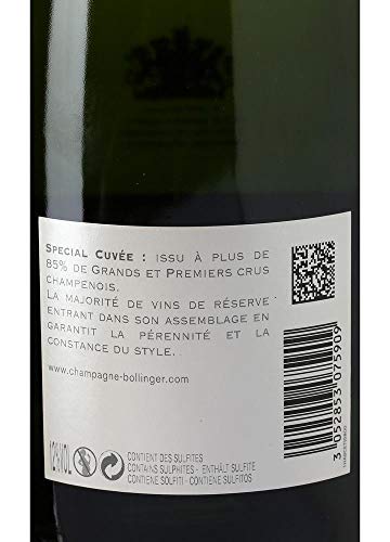 Bollinger - Champagne Special Cuvée brut con caja de regalo, 750 ml