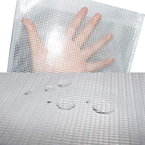 Bolsa de Archivo Malla con cremallera (12 Piezas) - Bolsas para Documentos Múltiples Tamaños Plástico - Bolsa Multipropósito Organizador para Cosméticos, Accesorios Viajes, Artículos Escuela y Oficina