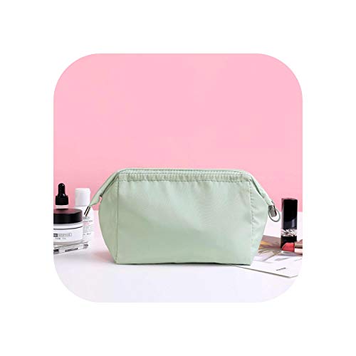 Bolsa de maquillaje cosmético | Novedades Bolsa de maquillaje Bolsa de cosméticos de viaje Estética Bolsa de maquillaje Monedero Bolso de aseo Organizador Bolsa de maquillaje Bolso impermeable-Rosa-