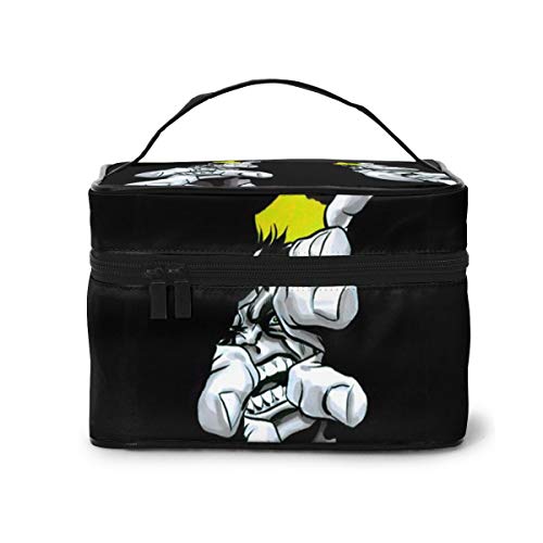 Bolsa de maquillaje, creativa Hulk de viaje, bolsa de cosméticos, bolsa grande de malla, organizador de brochas de maquillaje, bolsa de aseo para mujeres y niñas