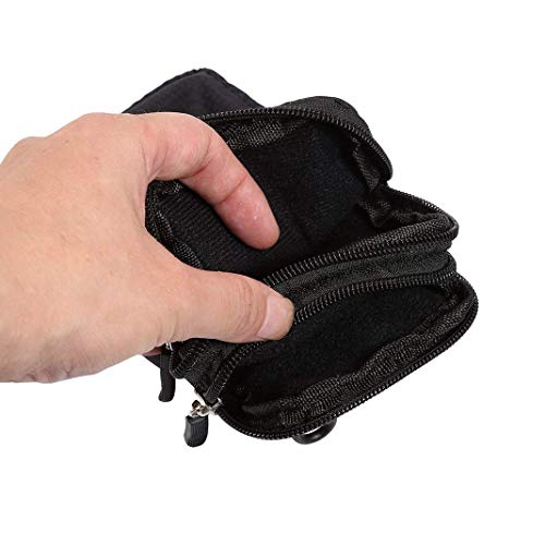 Bolsa de Teléfono Celular, Cintura Bolsas Teléfono Hombre, 6.0" Funda del Teléfono Bolsa de Celular Pouch Bandolera de Mujer Cruzado con Correa de Hombro Monedero de Bolsillo con Cintura Gancho