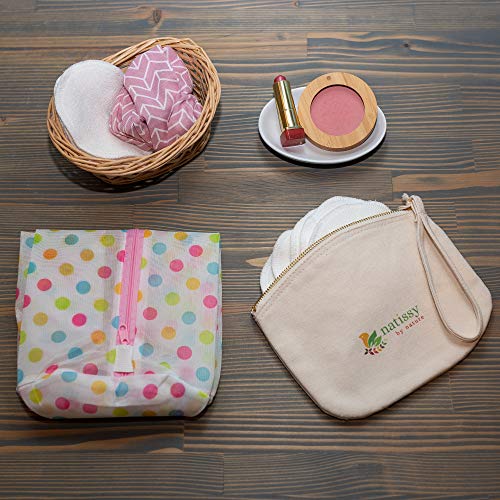Bolsa para lavadora, perfecta para tus productos ecológicos y lavables: salvaslips, compresas, almohadillas de maquillaje y de lactancia; Se acabó el buscar tus pequeñas almohadillas en la lavadora
