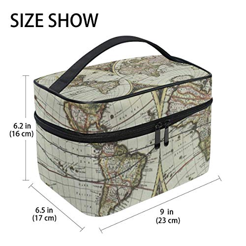 Bolsas de cosméticos Cosmetic Bag Halloween Cursed Mummy Womens Makeup Organizer Girls Toiletry Case Box Lazy Zip Bag Unique