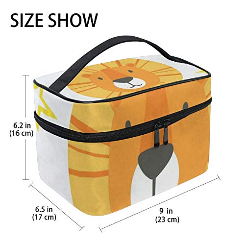 Bolsas de cosméticos Cosmetic Bag Hello Summer Flamingo Womens Makeup Organizer Girls Toiletry Case Box Lazy Zip Bag Unique