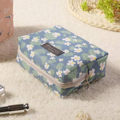 Bolso cosmético floral dulce organizador de viaje bolsa de belleza portátil bolsa de lavado
