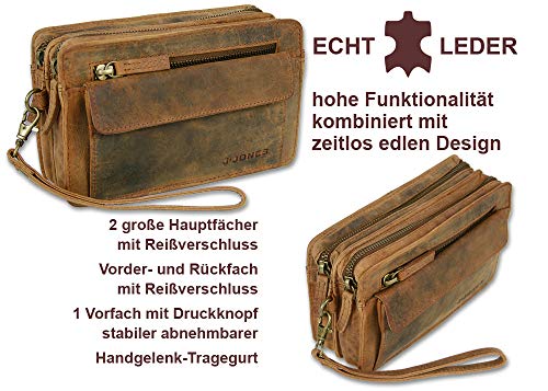 bolso de cuero bolso masculino " Harold´s " Vintage cuero con correa de mano