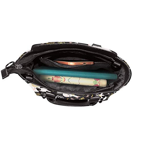 Bolso de hombro de piel auténtica de camomila, para mujer, para viajes, escuela, bolso de mano, color Amarillo, talla Talla única