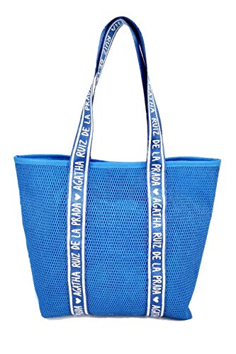 Bolso de Malla Shopper Azul Agatha Ruiz de la Prada