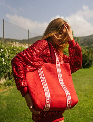 Bolso de Malla Shopper Rojo Agatha Ruiz de la Prada
