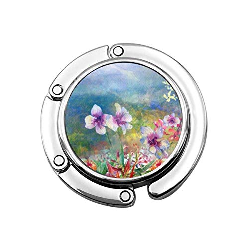 Bolso de mano con diseño floral de primavera con diseño de flores