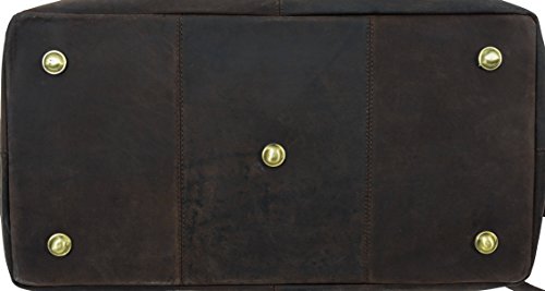 Bolso de Viaje Gusti - Ruben 36 litros Equipaje de Mano Bolsa de Viaje Maleta marrón Oscuro