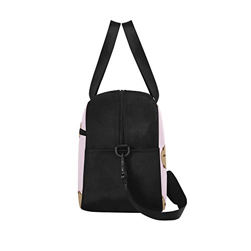 Bolso Niños Deliciosos dibujos animados Comida linda Merienda Yoga Bolsas de gimnasia Bolsos de fitness Bolsas de lona Bolsa de zapatos para equipaje deportivo Mujeres al aire libre Hombres Bolsa de