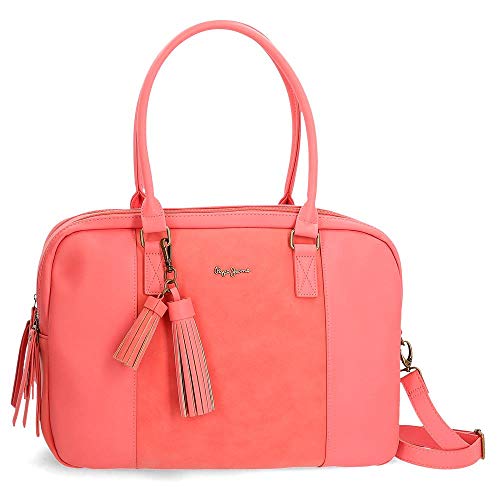 Bolso para ordenador Pepe Jeans Bitmat Coral
