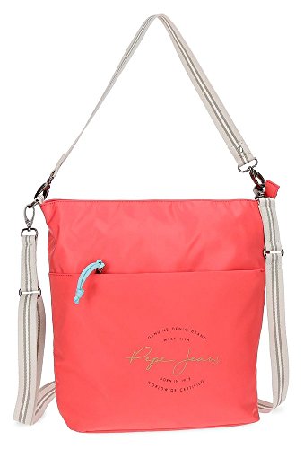 Bolso shopper Pepe Jeans Yoga Rojo