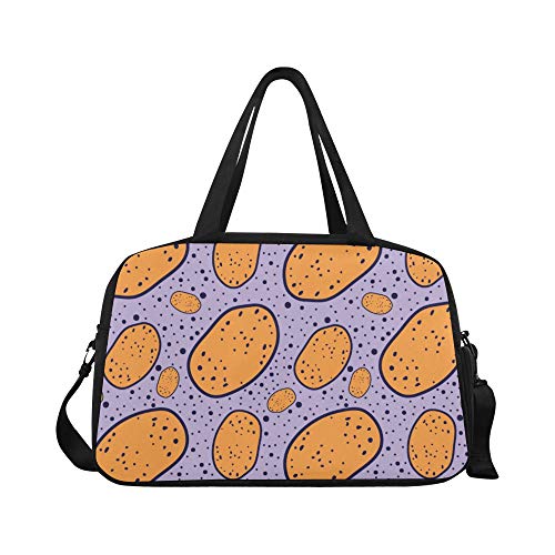 Bolsos para mujer Deliciosos dibujos animados Comida linda Merienda Yoga Bolsos de gimnasia Bolsos de fitness Bolsas de lona Bolsa de zapatos para equipaje deportivo Bolsa de lona para gimnasio al a