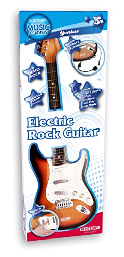 Bontempi Guitarra eléctrica con Correa para el Hombro y micrófono 241310
