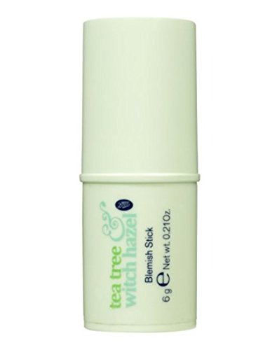 Boots Tea Tree & Witch Hazel Blemish Stick 6.5g Fights Spot Causing Bacteria by Acne