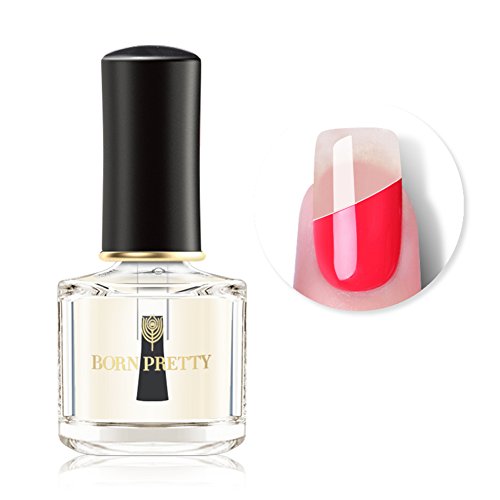 BORN PRETTY 6ml Fast Dry Base Coat Top Coat a base de agua 2-en-1 manicura laca de esmalte de uñas