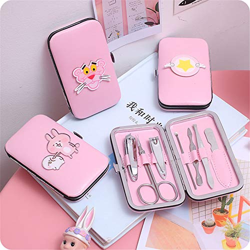 BOROK Kit De Uñas De Uñas Y Uñas,Filas De Uñas Encarnadas Y Archivo De Uñas Encarnadas Kit De Aseo Set De Manicura Removedor De Cutículas Cuidado Cortador Herramientas De Viaje Set De Manicura Uñas