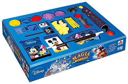 Borras- Magia Edición Mickey Magic, 15 trucos, contiene DVD, a partir de 5 años (Educa 14404)