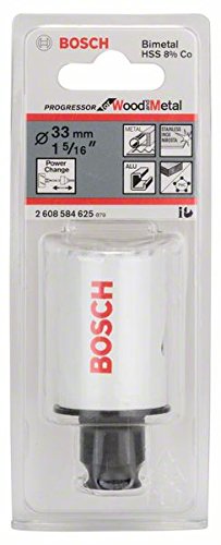 Bosch Professional 2 608 584 625 Sierra de corona, azul, 33mm
