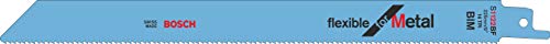 Bosch Professional 2 608 656 019 Pack de 5 Hojas de Sierra Sable S 1122 BF (bimetálica), Set de 5 Piezas
