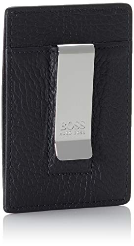 BOSS Crosstown_money Clip - Pinza para billetes, color negro