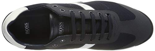 BOSS Glaze_lowp_mewt, Zapatillas para Hombre, Azul (Navy 401), 40 EU