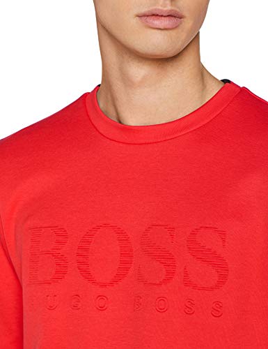 BOSS Salbo Sudadera, Rojo (Open Red), Small para Hombre