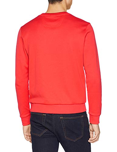 BOSS Salbo Sudadera, Rojo (Open Red), Small para Hombre