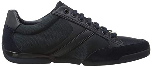 BOSS Saturn_lowp_MX, Zapatillas para Hombre, Azul (Dark Blue 401), 43 EU