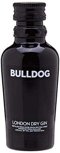 Botellita miniatura ginebra Bulldog 5cl