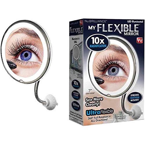 BOTOPRO - Flexible Mirror, Espejo Flexible de 10 aumentos con iluminación LED - Anuncia en TV