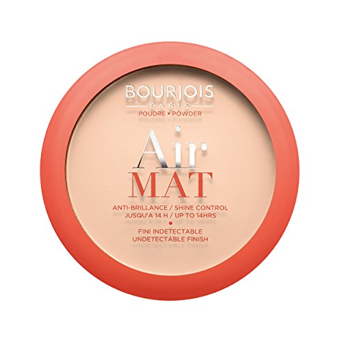 Bourjois alfombrilla de aire polvo compacto, 10 g, rosa marfil