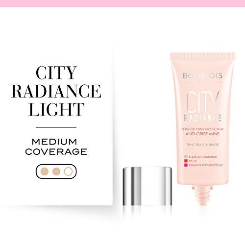 Bourjois City Radiance Base de Maquillaje Tono 03 Light Beige - 51 gr.
