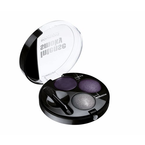Bourjois Intense Smoky 2 Sombras De Ojos (+ 1 Liner Intense coordonné, N ° 62 Violet constellé.