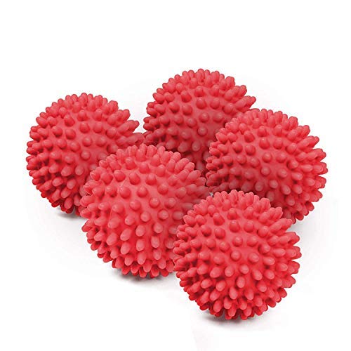 BRAMBLE! Paquete de 5 Bolas de Secadora de Lavadora Reutilizables - No Se Derrite, Ahorra Energía, Fácil de Usar, Una Ropa Más Suave!