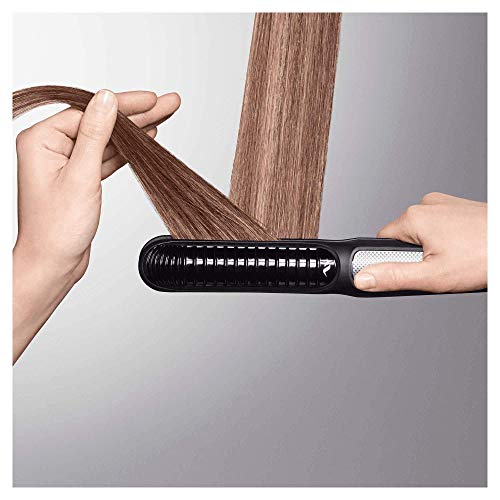 Braun Satin Hair 5 ST570 - Plancha de pelo, placa de cerámica, 4 estilos con rizador y tecnología iónica para potenciar el brillo, color negro