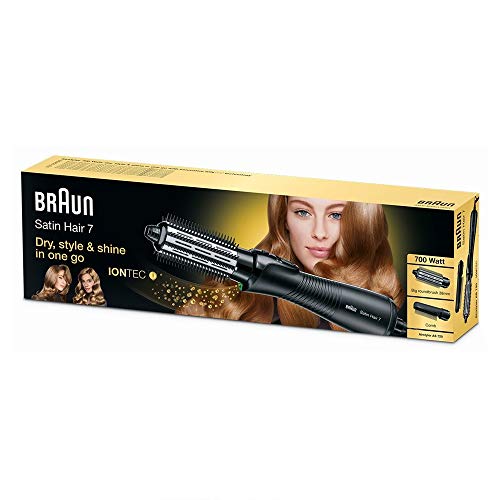 Braun Satin Hair 7 AS720 700W 2m Negro - Moldeador de pelo (2 m, Negro, 700 W)