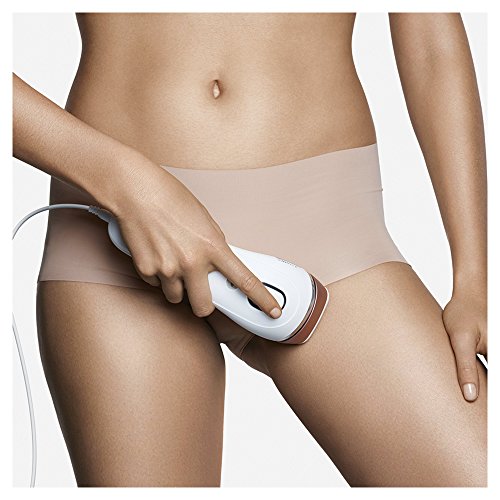 Braun Silk-expert IPL BD 5001 - Depiladora con luz pulsada intensa (IPL), con cable para uso sin interrupción, blanco/bronce + cuchilla Gillette Venus