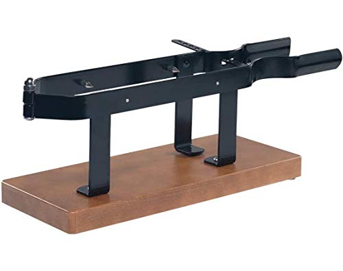 BRICOMIRAS JAMONERO Modelo Cadiz Haya Color Roble, Ideal para TU HOGAR, para Bares Y RESTAURANTES, Soporte JAMONERO Ideal JAMONES COCIDOS Y JAMONONES DESHUESADOS