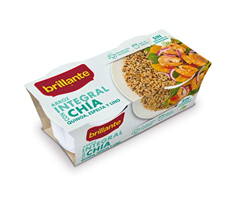 Brillante Arroz Integral Con Chia, Quinoa, Espelta Y Lino