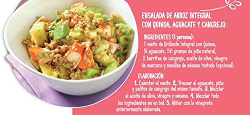 Brillante Arroz Integral Con Quinoa 125G X 2 - [Pack De 8] - Total 2 Kg